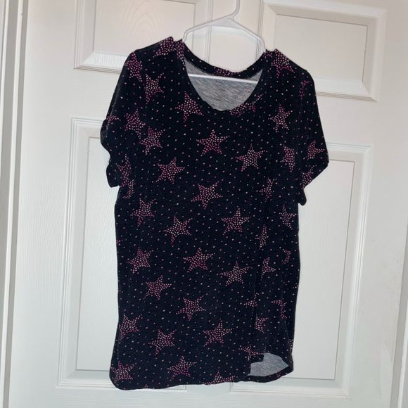 Torrid Star Polka Dot Shirt - Picture 1 of 2